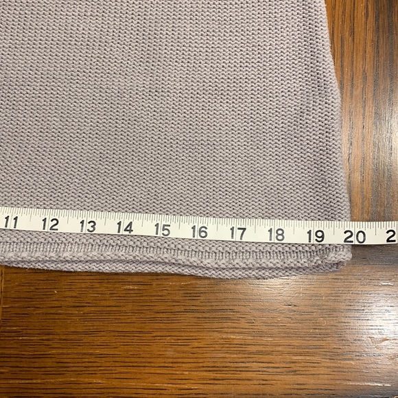 OLD NAVY Women’s Raglan Rolled Sleeves & Hem Cotton/Acrylic Gray Sweater Medium - Picture 6 of 14